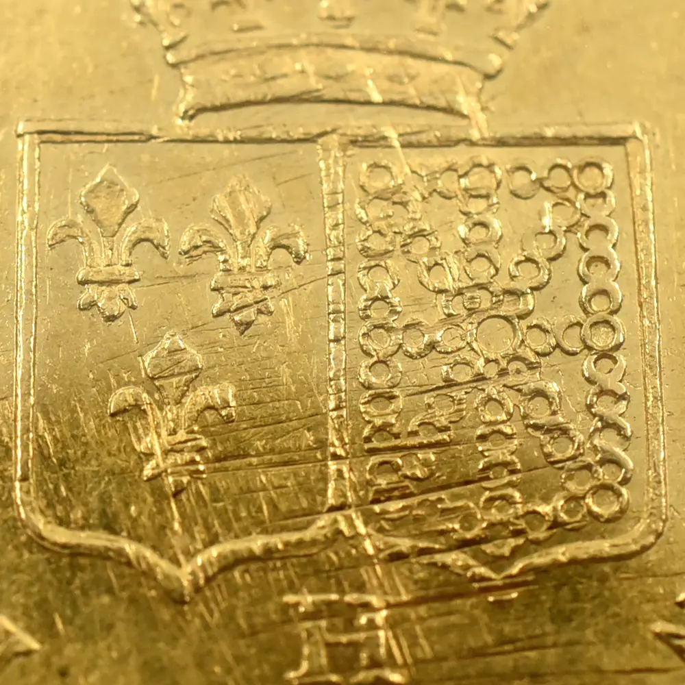 アンティークコイン11：5433 フランス 1787H ルイ16世 2ルイドール 金貨 NGC MS63