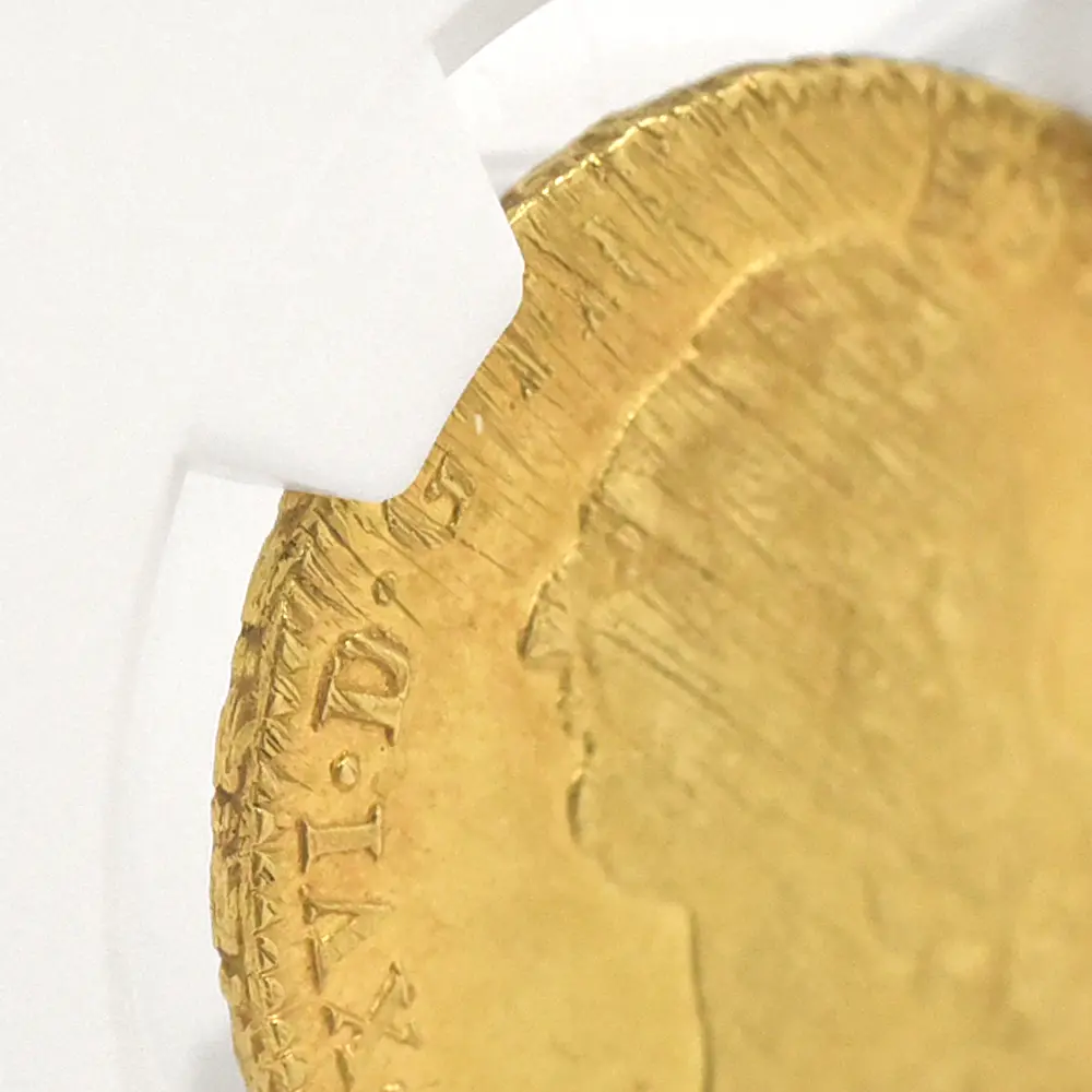 アンティークコイン13：5433 フランス 1787H ルイ16世 2ルイドール 金貨 NGC MS63