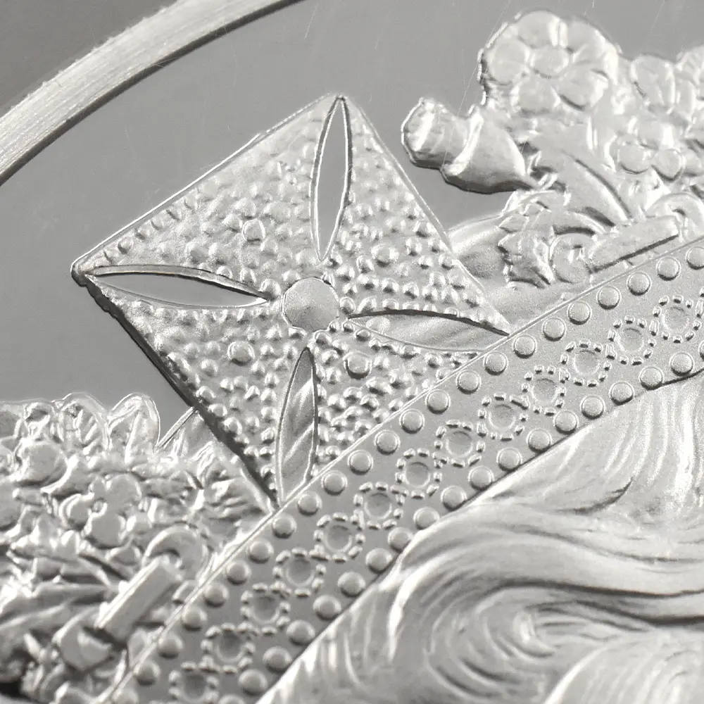 モダンコイン11：6862 イギリス 2015 エリザベス2世 最長在位記念 10ポンド5オンス銀貨 ファースト500ストラック NGC PF70UC