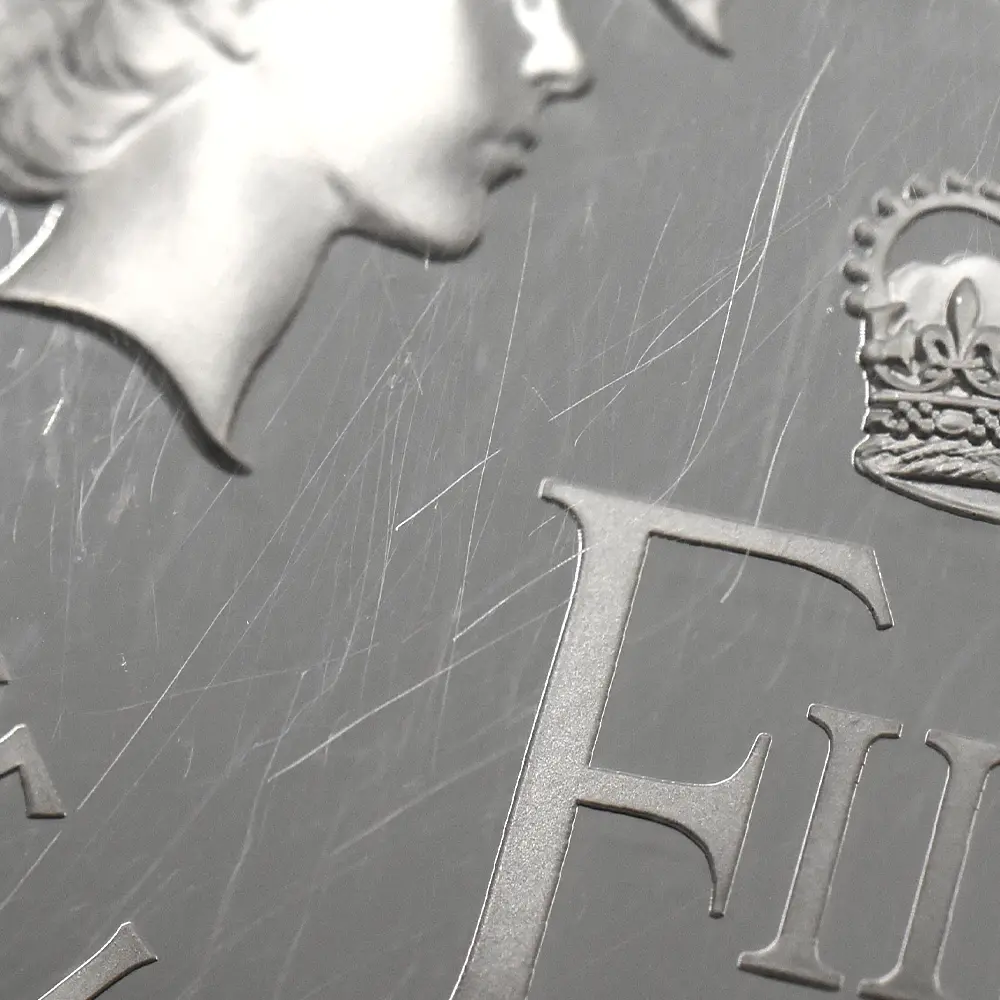 モダンコイン12：6862 イギリス 2015 エリザベス2世 最長在位記念 10ポンド5オンス銀貨 ファースト500ストラック NGC PF70UC