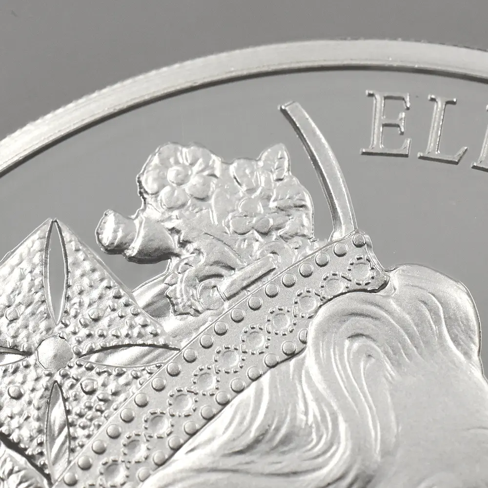 モダンコイン14:6863 イギリス 2015 エリザベス2世 最長在位記念 10ポンド5オンス銀貨 ファースト500ストラック NGC PF70UC 箱付き