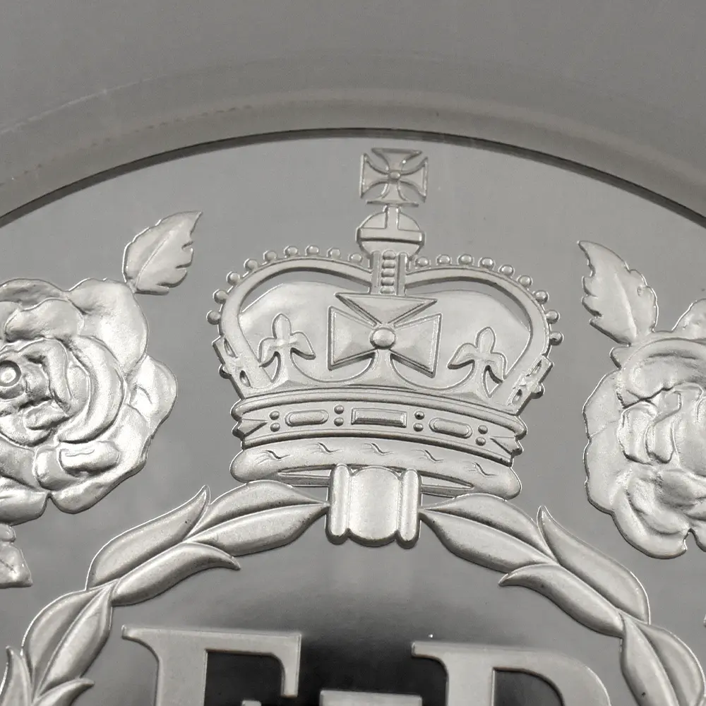 モダンコイン6：6864 イギリス 2016 エリザベス2世 女王生誕90年記念 10ポンド5オンス銀貨 ファースト500ストラック NGC PF70UC