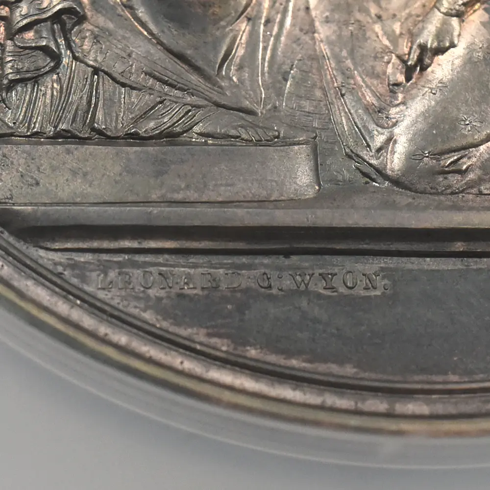 メダル11：5454 1851 ヴィクトリア女王 ロンドン万国博覧会記念 銀メダル NGC MS62 BHM-2462