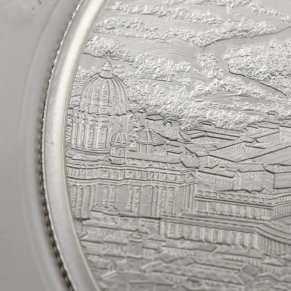 モダンコイン11：6869 イギリス 2022 エリザベス2世 都市景観シリーズ第2弾 ローマ 5ポンド2オンス銀貨 発行即日鑑定品 NGC PF70UC 箱付き