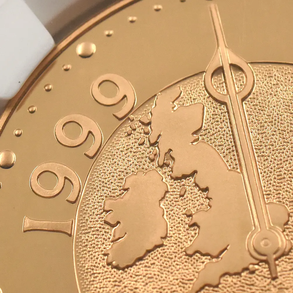 モダンコイン8：6872 イギリス 1999 エリザベス2世 新世紀記念(ミレニアム) 5ポンド金貨 NGC PF69UC