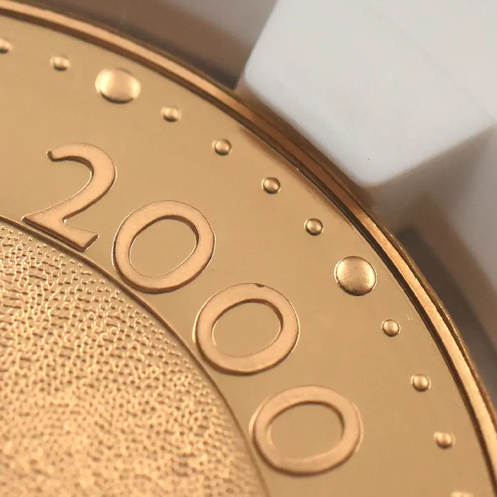 モダンコイン9：6872 イギリス 1999 エリザベス2世 新世紀記念(ミレニアム) 5ポンド金貨 NGC PF69UC