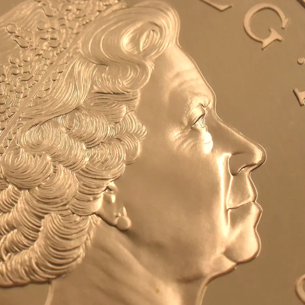 モダンコイン10：6872 イギリス 1999 エリザベス2世 新世紀記念(ミレニアム) 5ポンド金貨 NGC PF69UC