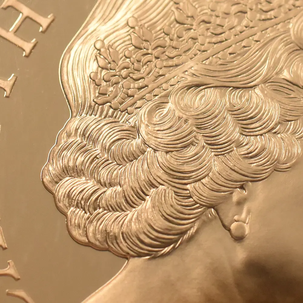 モダンコイン11：6872 イギリス 1999 エリザベス2世 新世紀記念(ミレニアム) 5ポンド金貨 NGC PF69UC