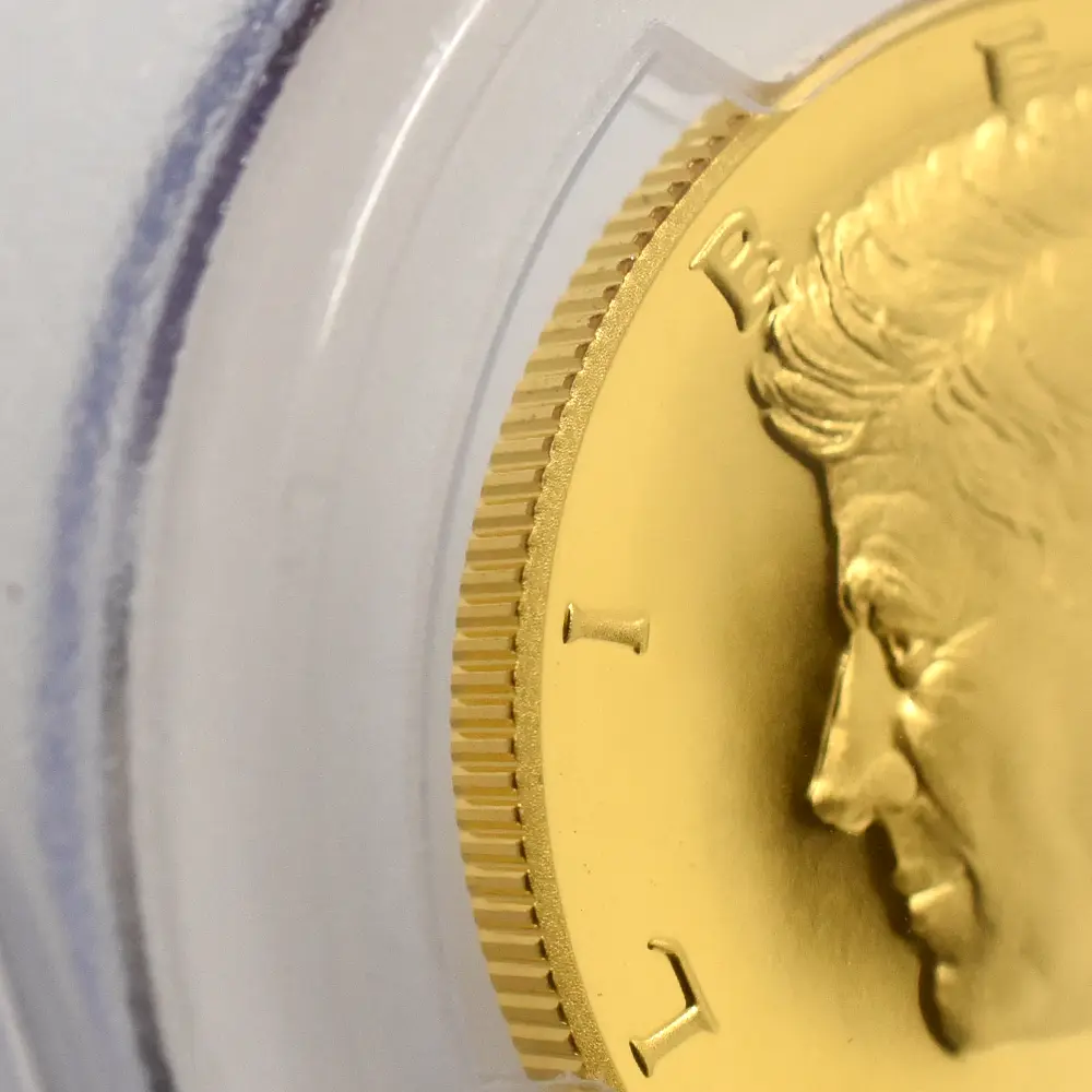 モダンコイン13：6873 アメリカ 2014-W ジョン・F・ケネディ 没後50周年記念 50セント 3/4オンス金貨 ファーストストライク PCGS PR70DC