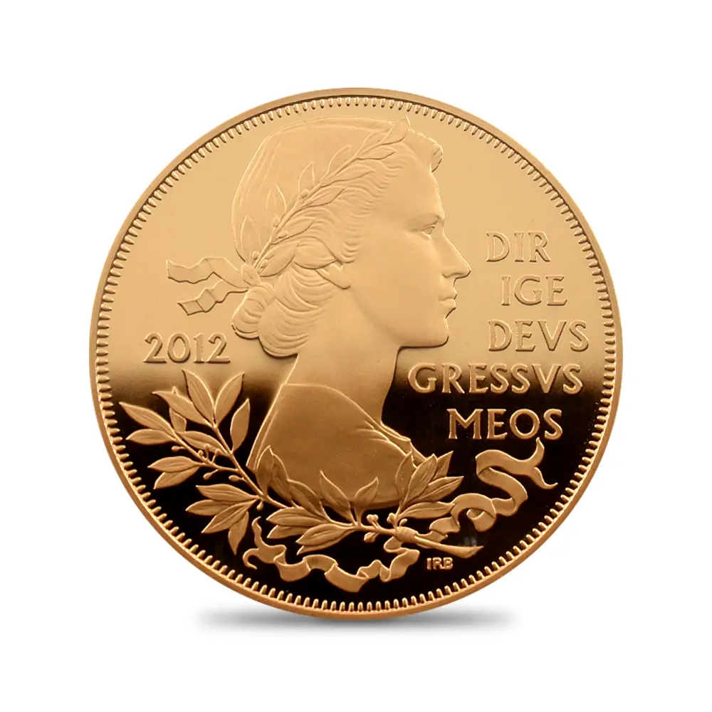 モダンコイン2：5483 2012 エリザベス2世 即位60周年記念 ダイアモンドジュビリー 5ポンド 金貨 PCGS PR69DC