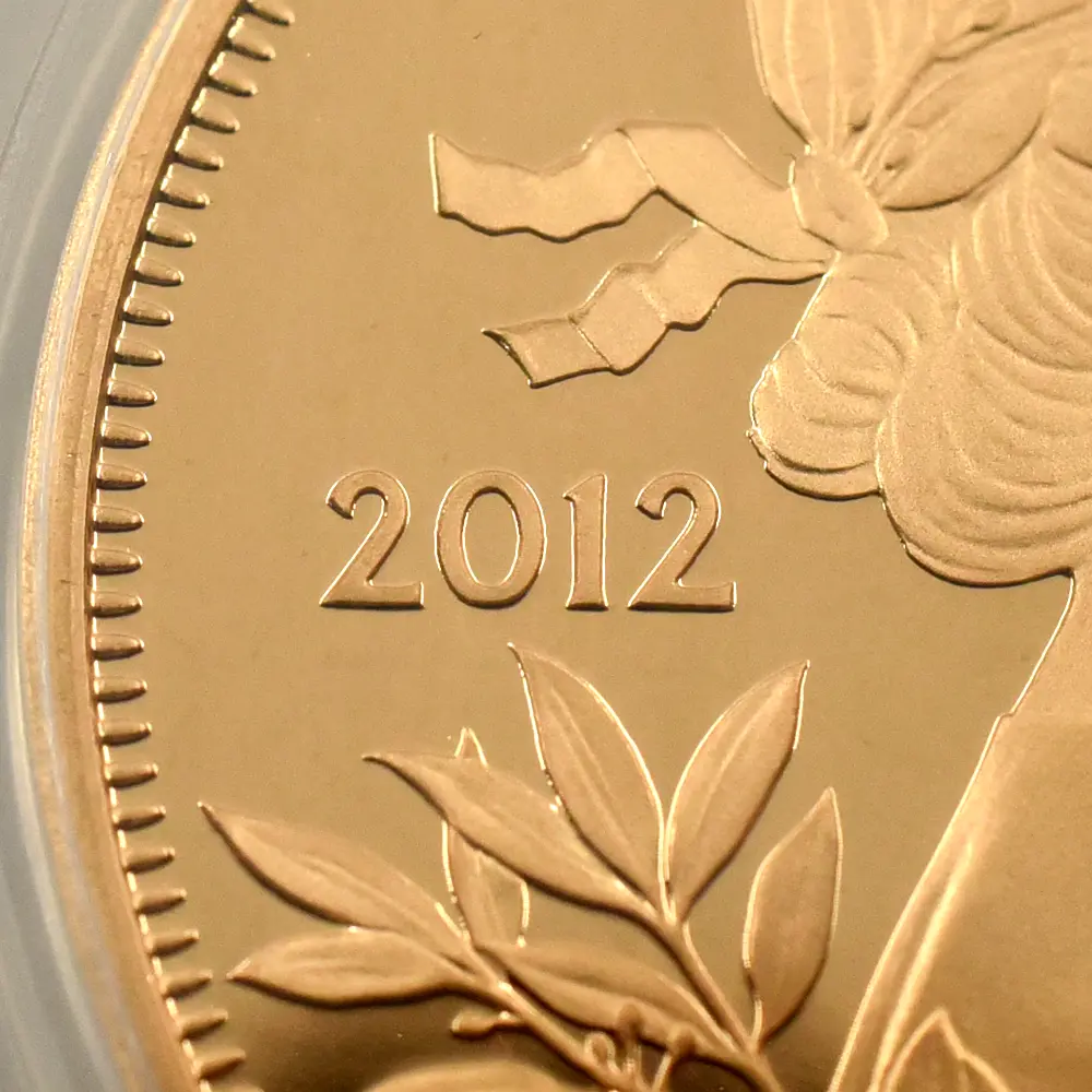 モダンコイン7：5483 2012 エリザベス2世 即位60周年記念 ダイアモンドジュビリー 5ポンド 金貨 PCGS PR69DC