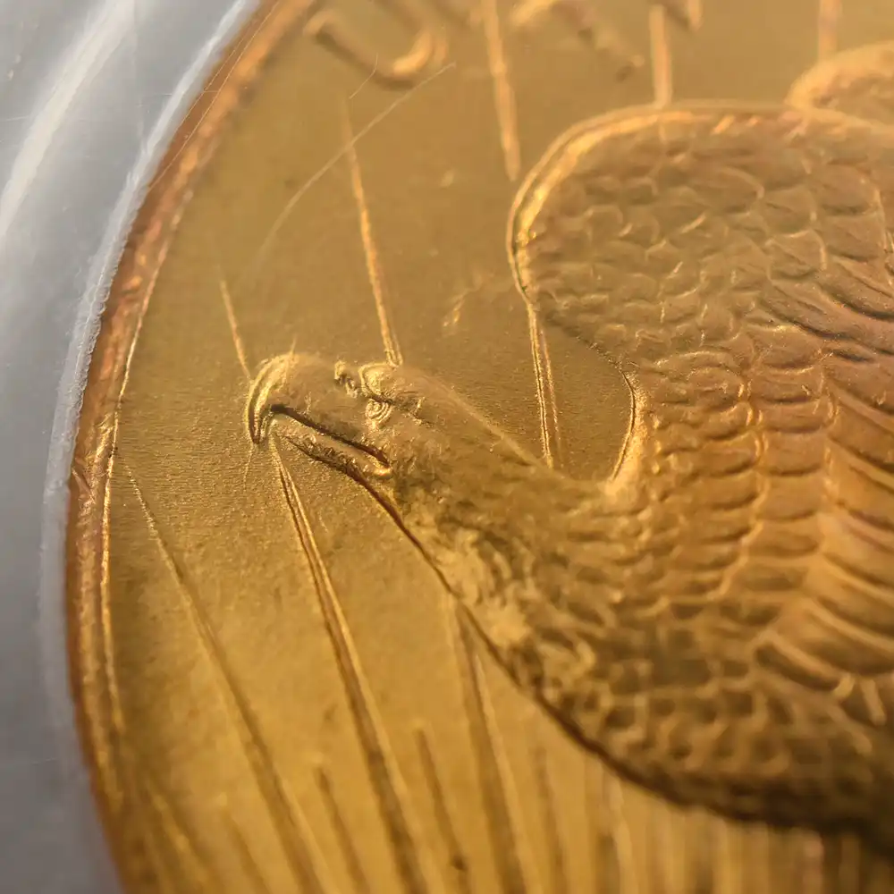 アンティークコイン9：6884 アメリカ 1928 ダブルイーグル 20ドル金貨 PCGS MS66