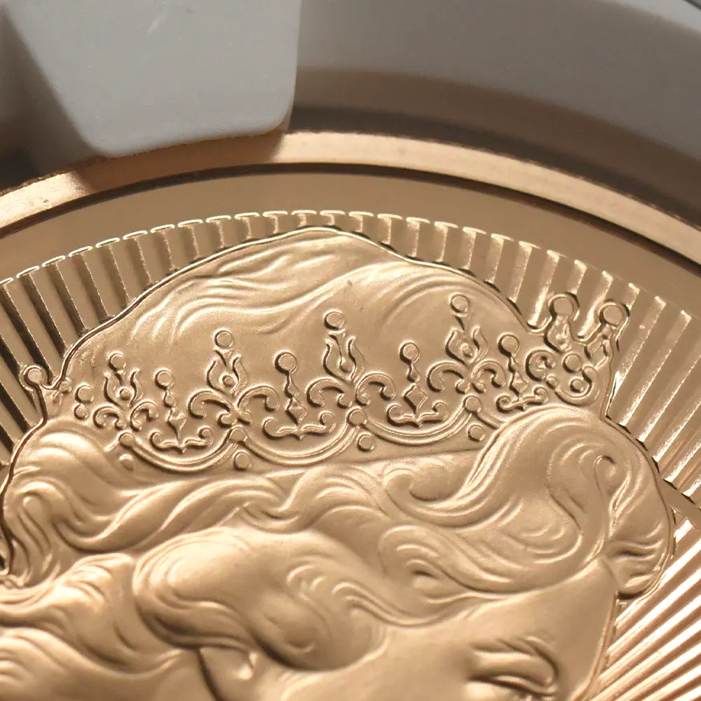 モダンコイン12:6886 イギリス 2026 チャールズ3世 エリザベス2世のコイン肖像シリーズ 第二弾 ヤングエリザベス 5ポンド金貨 ファーストリリース NGC PF70UC チャールズ3世ラベル 箱付き