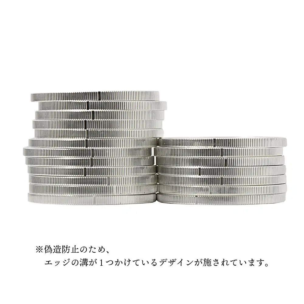 地金型4：2660 アメリカ 2023 イーグル 1ドル 1オンス 銀貨 【5枚】 (コインケース付き)