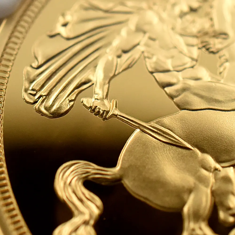 モダンコイン11：6889 イギリス 2026 チャールズ3世 聖ジョージ竜退治 ソブリン金貨 ファーストリリース NGC PF70UC 箱付き