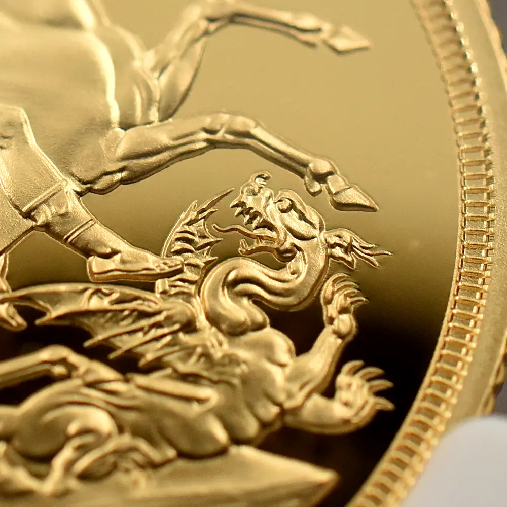 モダンコイン12：6889 イギリス 2026 チャールズ3世 聖ジョージ竜退治 ソブリン金貨 ファーストリリース NGC PF70UC 箱付き