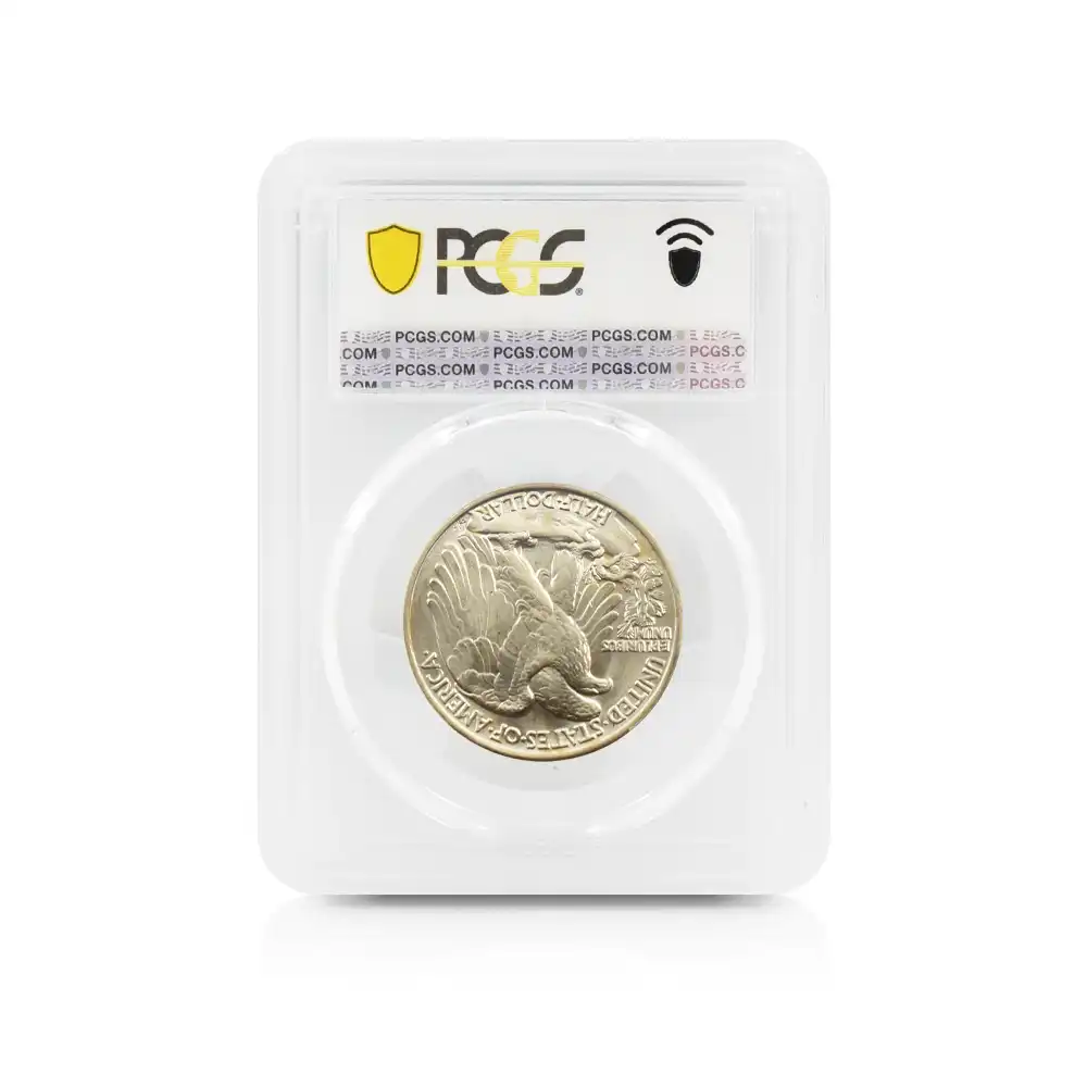 モダンコイン5：4243 アメリカ 1947  ウォーキングリバティ 50セント銀貨 PCGS MS66