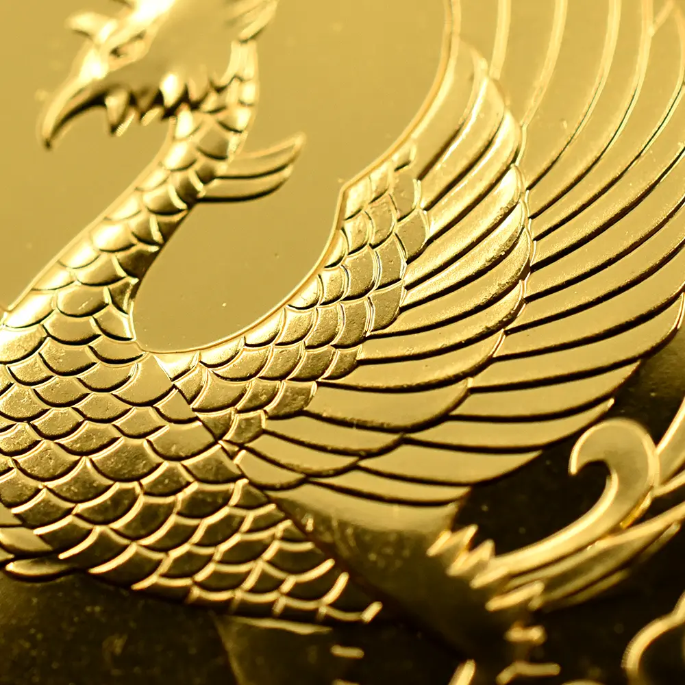 モダンコイン7:6890 日本 1990(平成2年) 平成天皇御即位記念 10万円金貨 未鑑定 ブリスターパック付き