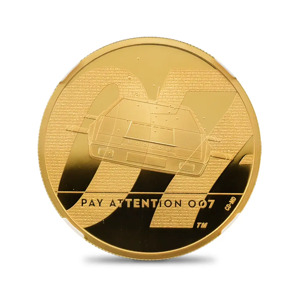 モダンコイン2：5511 2020 エリザベス2世 007 ジェームズ・ボンド 第2貨 200ポンド2オンス金貨 ファーストリリース NGC PF69UC