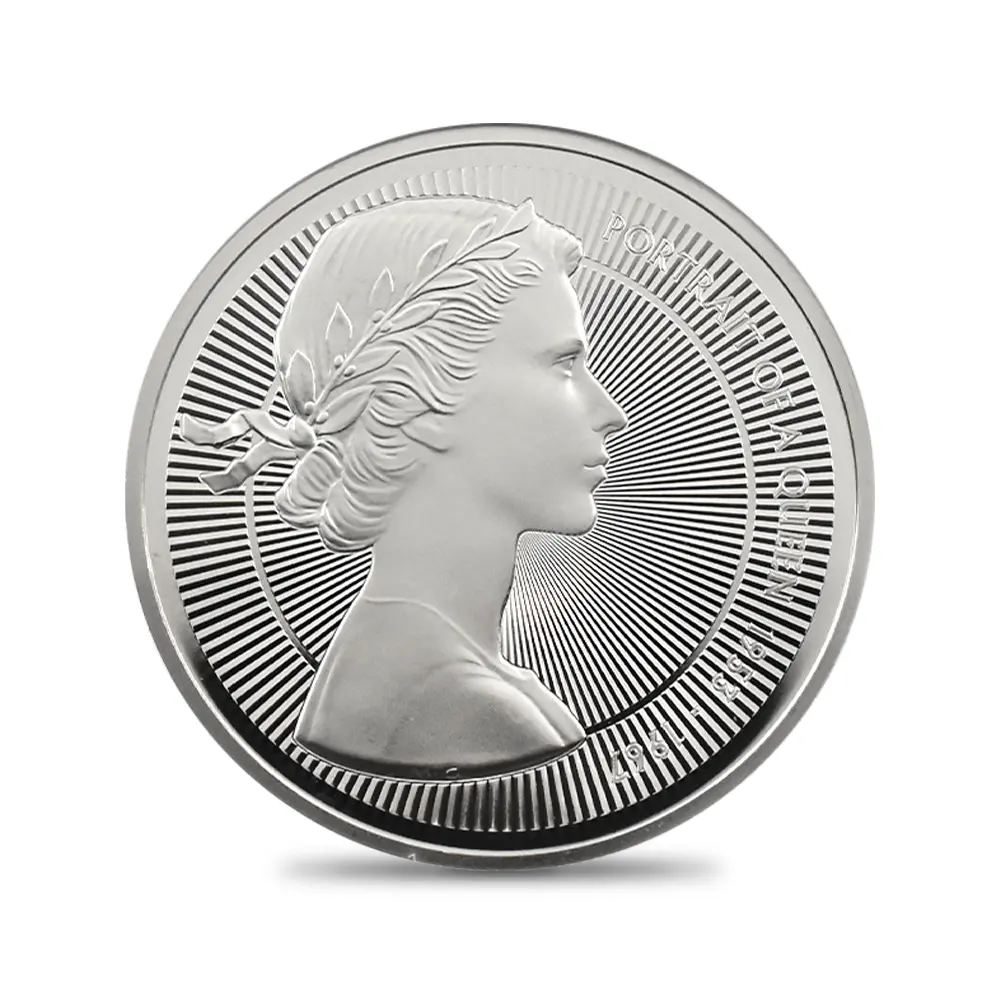 モダンコイン2：6897 イギリス 2026 チャールズ3世 エリザベス2世のコイン肖像シリーズ 第一弾 ヤングヤングエリザベス 5ポンドプルーフピエフォー銀貨 NGC PF70UC 箱付き