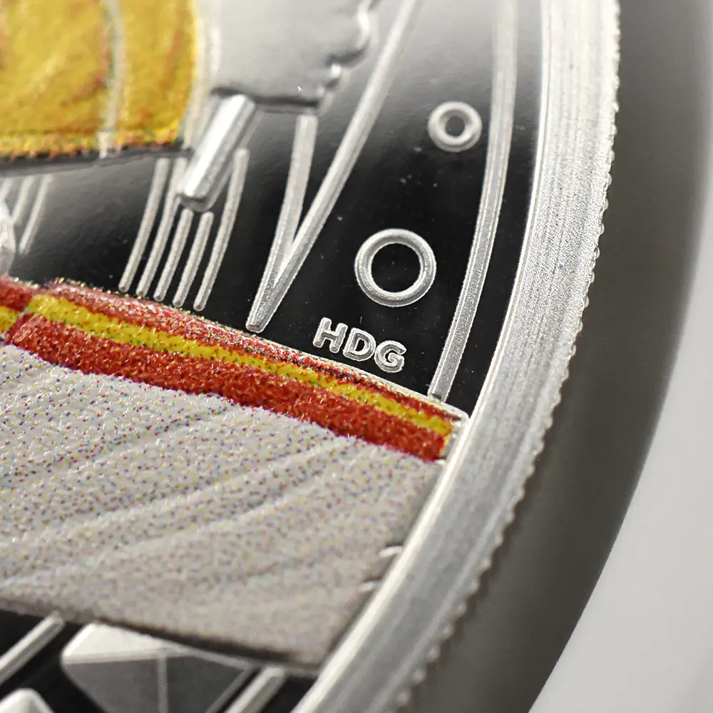 モダンコイン13：6892 イギリス 2025 チャールズ3世 ミュージックレジェンド第12弾 フレディ・マーキュリー 2ポンド1オンスカラー銀貨 ファーストリリース NGC PF70UC 箱付き