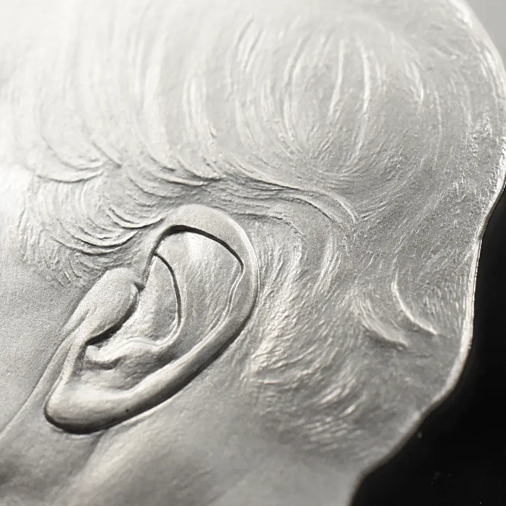 モダンコイン15：6892 イギリス 2025 チャールズ3世 ミュージックレジェンド第12弾 フレディ・マーキュリー 2ポンド1オンスカラー銀貨 ファーストリリース NGC PF70UC 箱付き