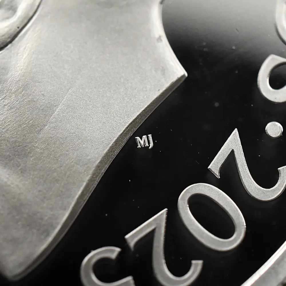 モダンコイン16：6892 イギリス 2025 チャールズ3世 ミュージックレジェンド第12弾 フレディ・マーキュリー 2ポンド1オンスカラー銀貨 ファーストリリース NGC PF70UC 箱付き