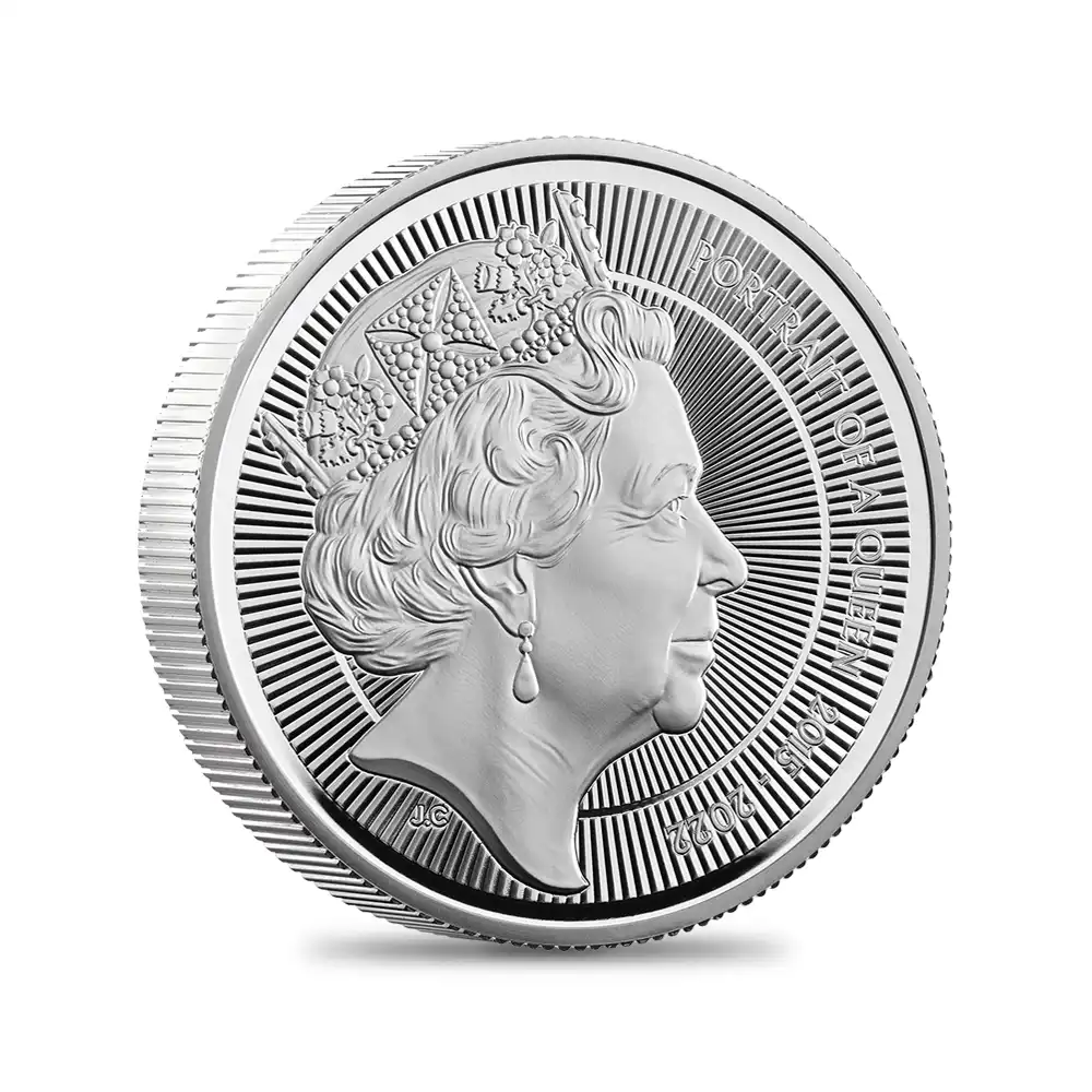 モダンコイン2：6895 【未鑑定＋鑑定オプション付き】イギリス 2026 チャールズ3世 エリザベス2世のコイン肖像シリーズ 第五弾 5ポンドプルーフピエフォー銀貨 未鑑定 箱付き【ご予約承り品・納期約6か月】