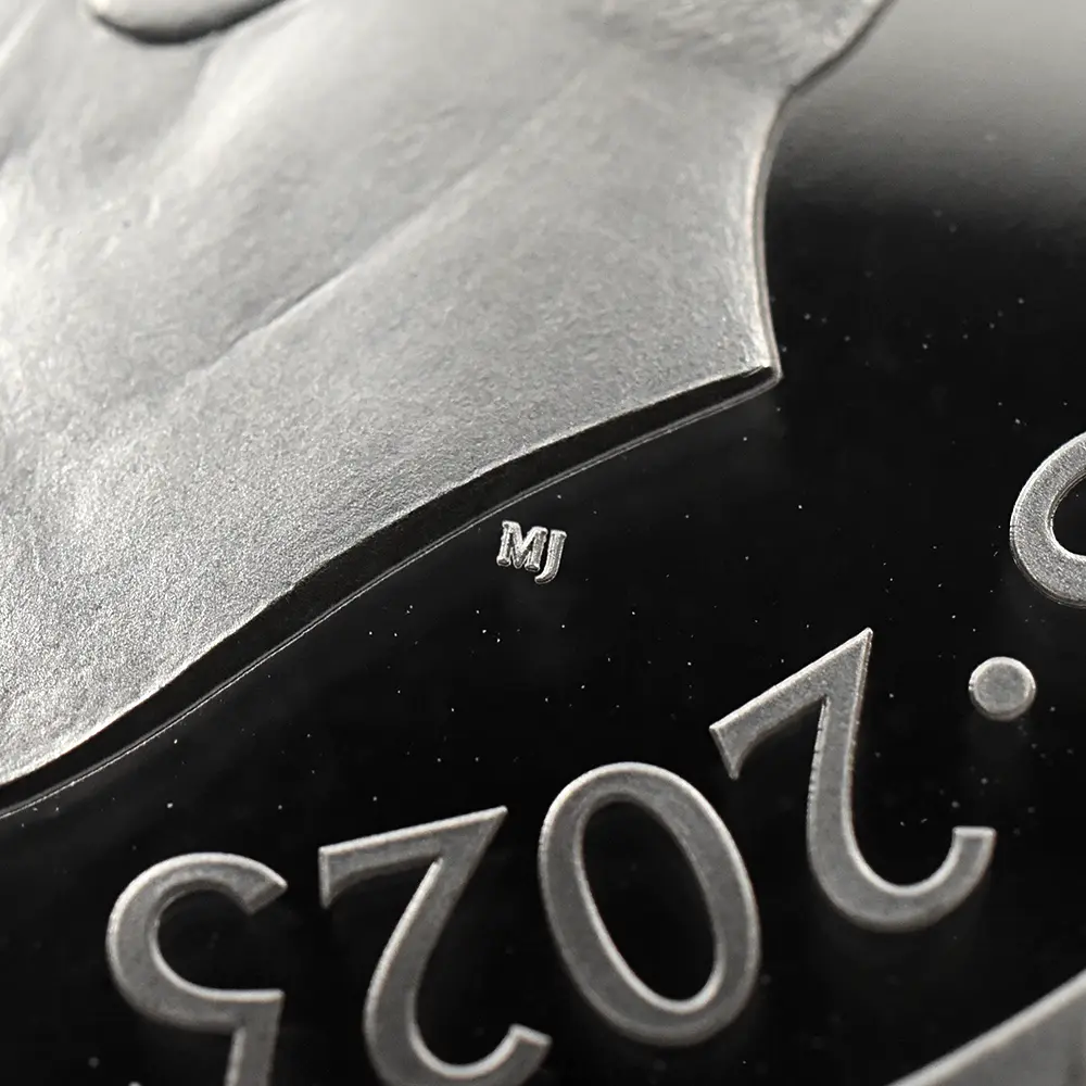 モダンコイン13:6881 イギリス 2025 チャールズ3世 ミュージックレジェンド第12弾 フレディ・マーキュリー 2ポンド1オンスカラー銀貨 NGC PF70UC 箱付き