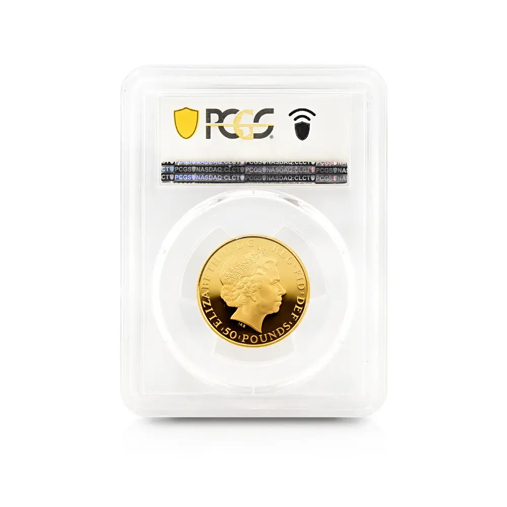 モダンコイン5：5533 2014 エリザベス2世 ブリタニア 50ポンド1/2オンス金貨 PCGS PR70DC