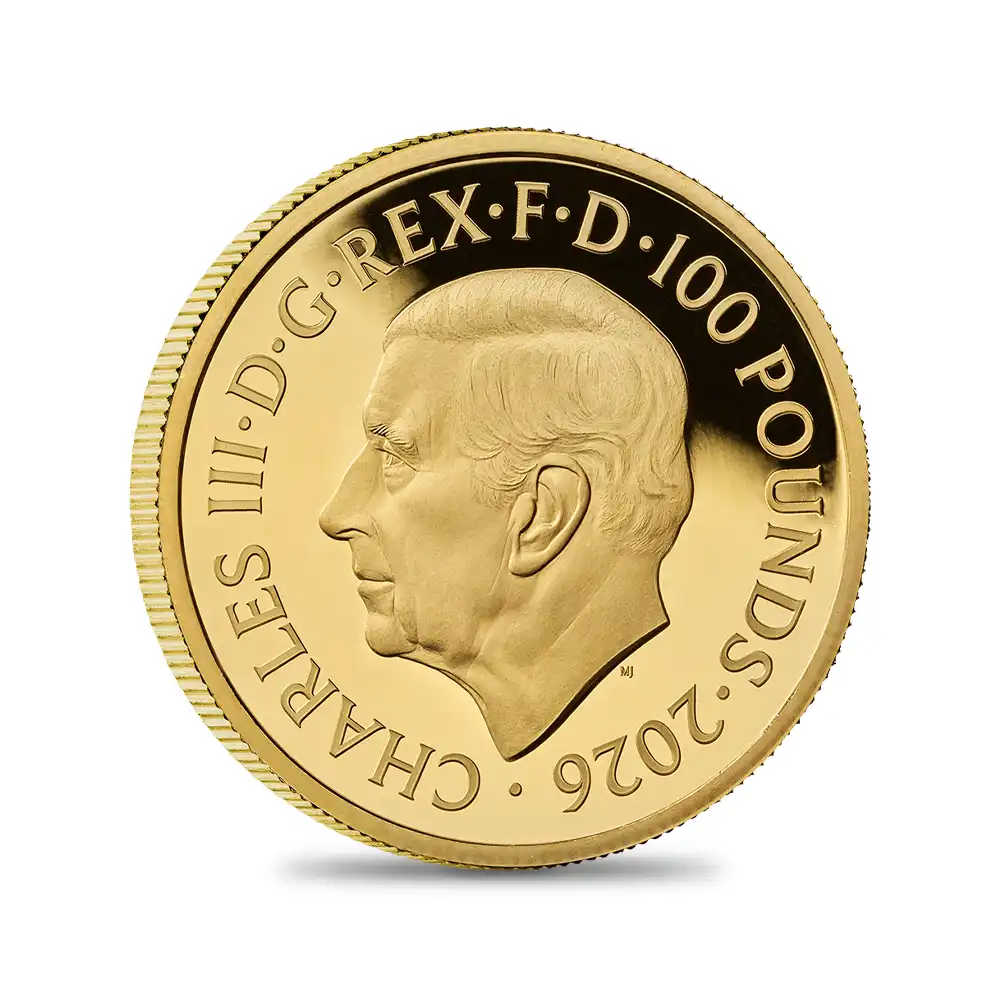 モダンコイン3:6907 イギリス 2026 チャールズ3世 ミュージックレジェンド第13弾 スパイス・ガールズ 100ポンド1オンス プルーフ金貨 未鑑定 箱付き【ご予約承り品】
