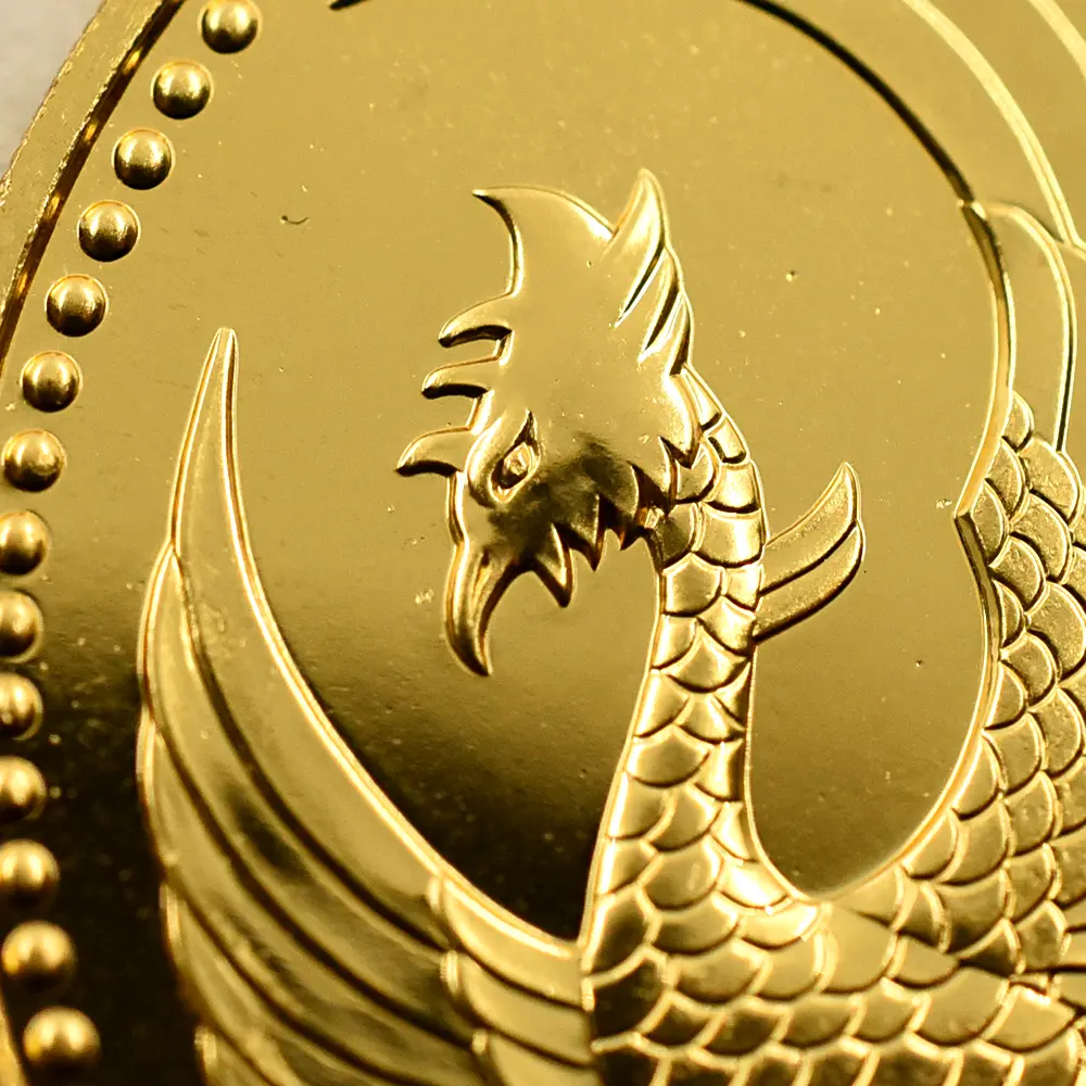 モダンコイン5：6909 日本 1990（平成2年） 平成天皇御即位記念 10万円金貨 未鑑定