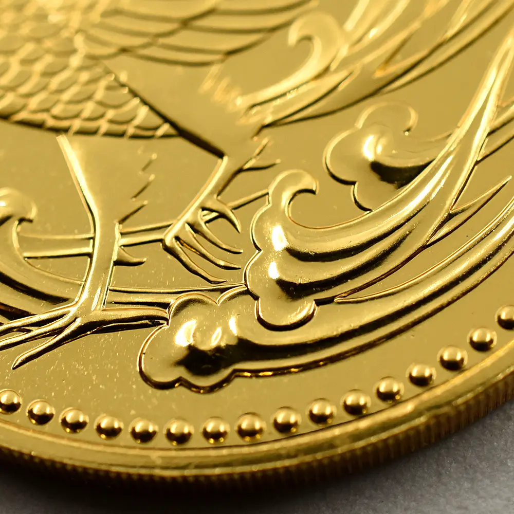 モダンコイン7：6909 日本 1990（平成2年） 平成天皇御即位記念 10万円金貨 未鑑定