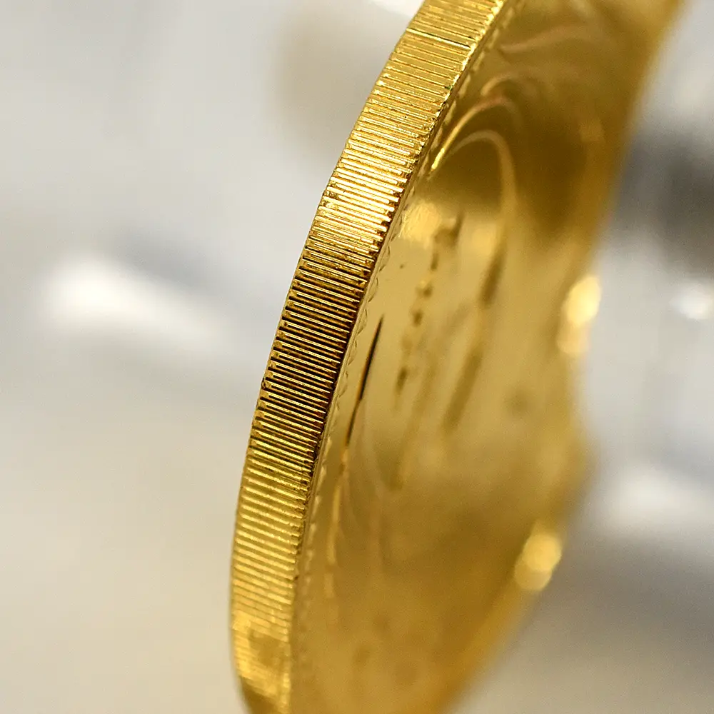 モダンコイン9：6909 日本 1990（平成2年） 平成天皇御即位記念 10万円金貨 未鑑定