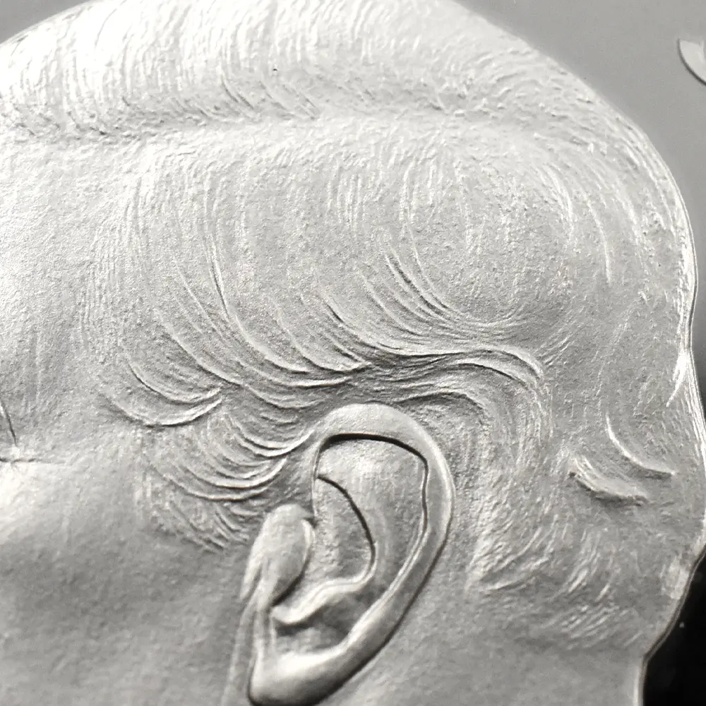 モダンコイン13：6914 イギリス 2025 チャールズ3世 ワーテルロー・メダル - 勝利 5ポンド2オンス銀貨 発行即日鑑定品 NGC PF70UC 箱付き