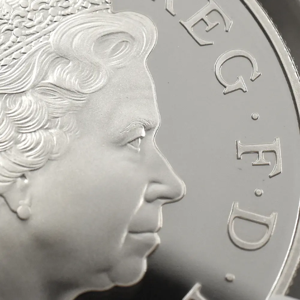 モダンコイン10：6915 イギリス 1999 エリザベス2世 ダイアナ妃追悼記念 5ポンド銀貨 NGC PF69UC