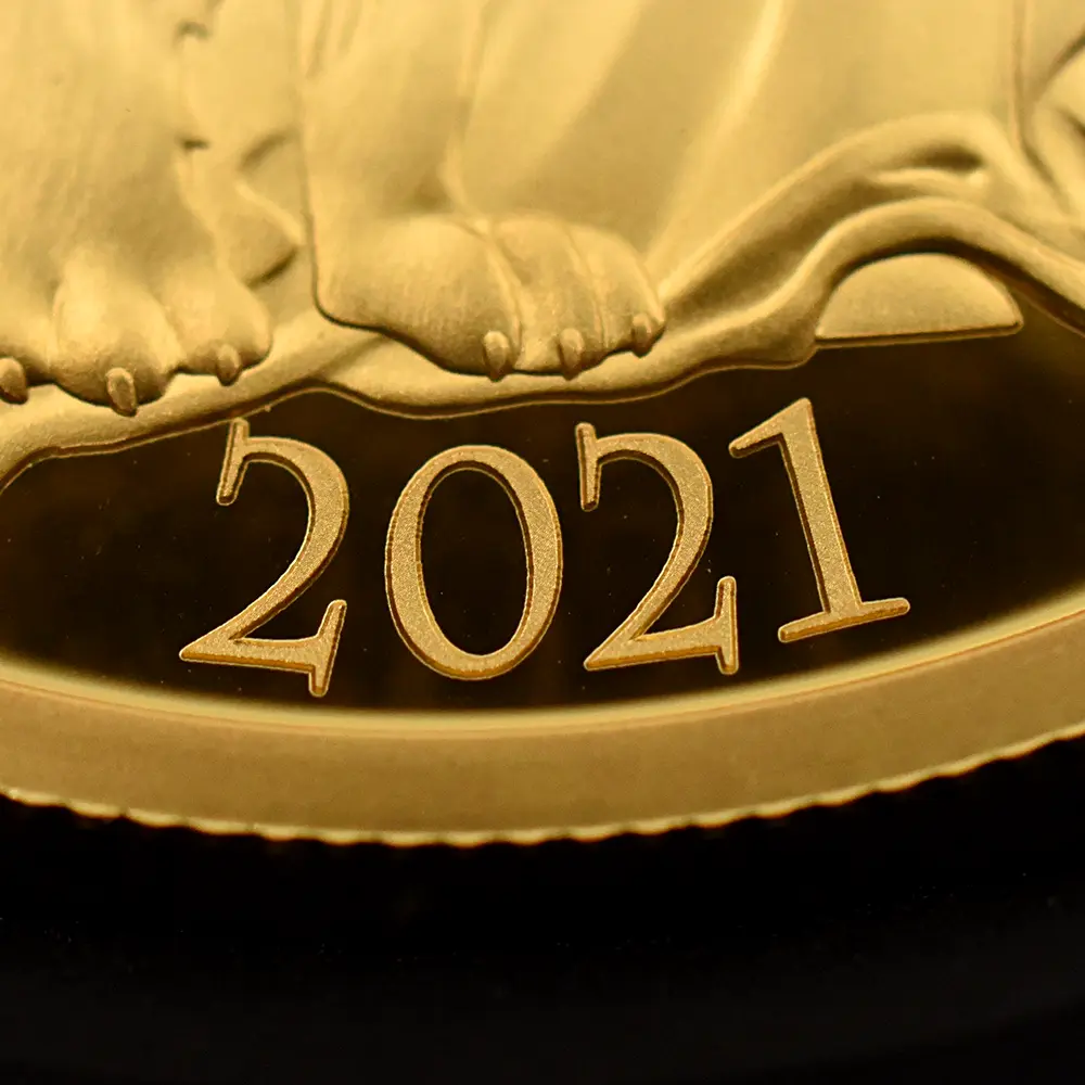 モダンコイン12：6921 イギリス 2021 エリザベス2世 ブリタニア 200ポンド2オンス金貨 発行即日鑑定品 NGC PF70UC 箱付き