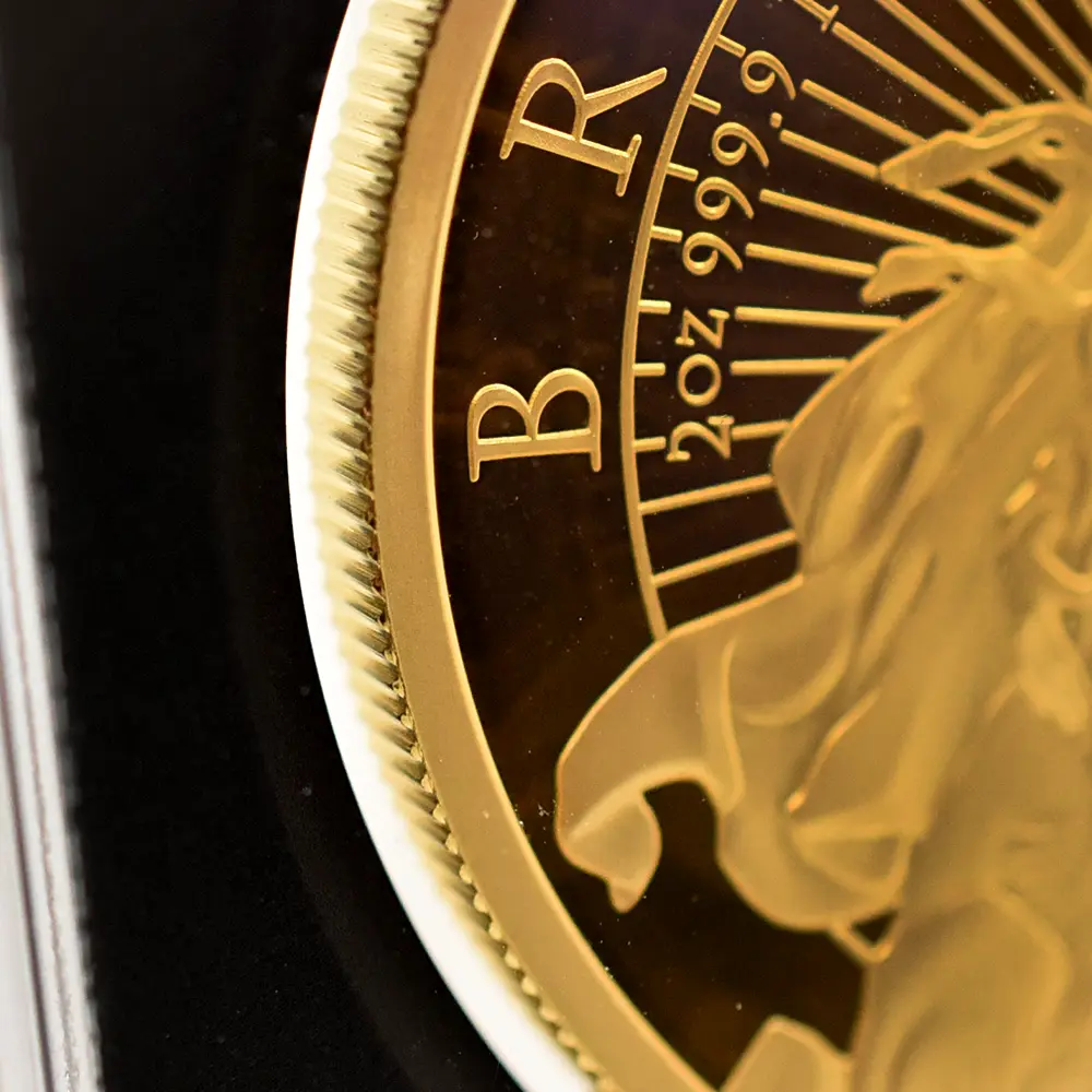 モダンコイン17：6921 イギリス 2021 エリザベス2世 ブリタニア 200ポンド2オンス金貨 発行即日鑑定品 NGC PF70UC 箱付き