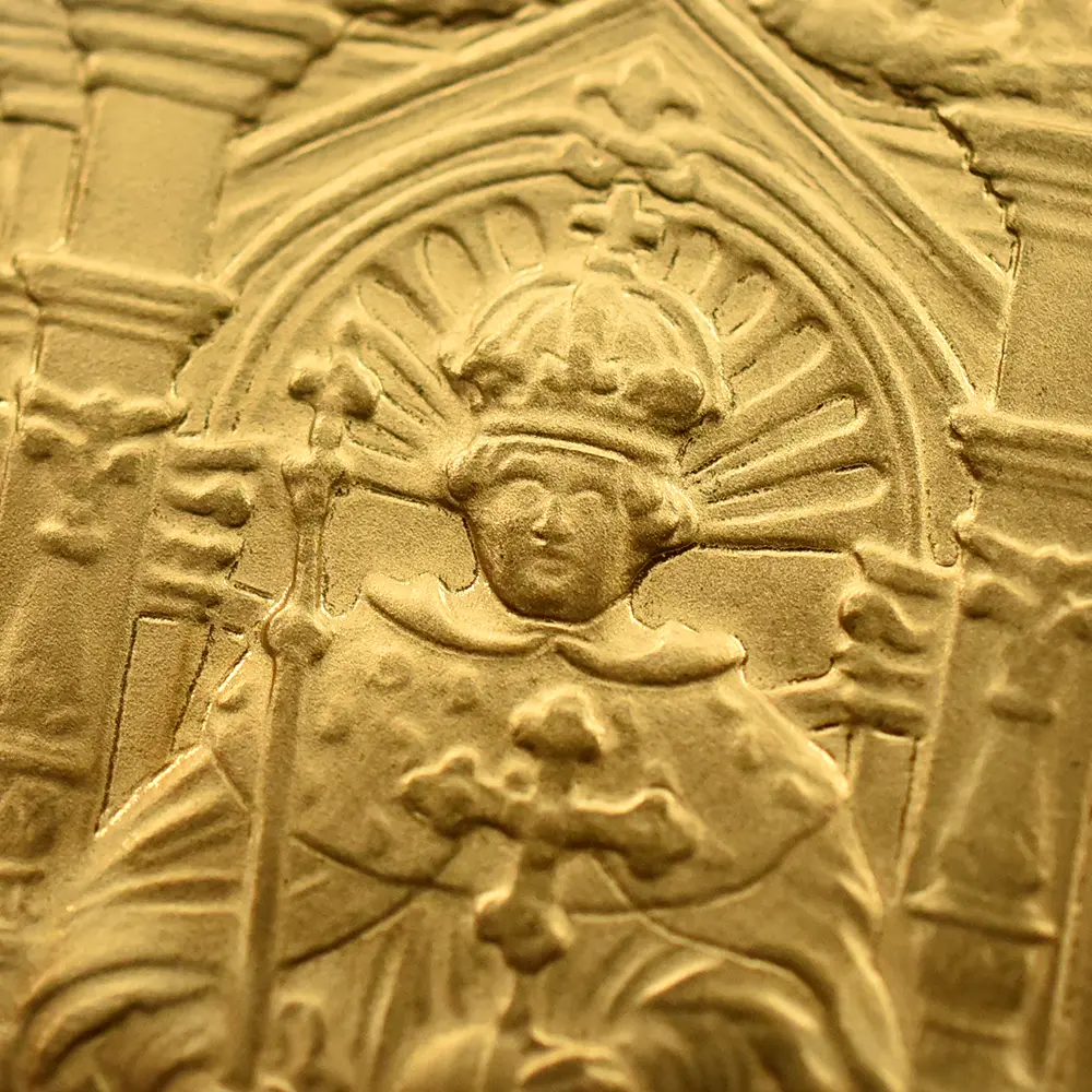 メダル10：6931 イギリス (2024) 英国王室のグレートシール（国璽）シリーズ第1弾 ヘンリー8世 1オンス金メダル ロイヤルミント発行 NGC  PF70MATTE 箱付き