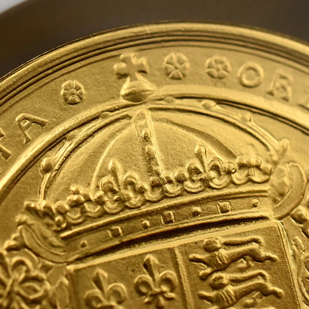 メダル14：6931 イギリス (2024) 英国王室のグレートシール（国璽）シリーズ第1弾 ヘンリー8世 1オンス金メダル ロイヤルミント発行 NGC  PF70MATTE 箱付き