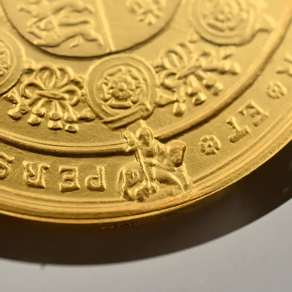 メダル16：6931 イギリス (2024) 英国王室のグレートシール（国璽）シリーズ第1弾 ヘンリー8世 1オンス金メダル ロイヤルミント発行 NGC  PF70MATTE 箱付き