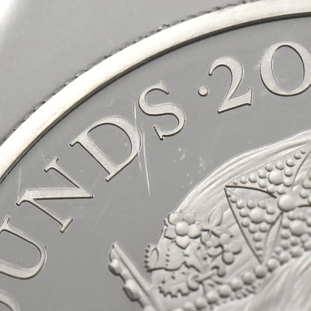 モダンコイン12:6920 イギリス 2020 エリザベス2世 スリーグレーセス 5ポンド2オンス銀貨 ファーストリリース NGC PF70UC