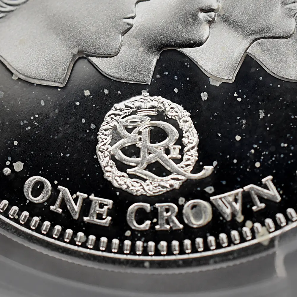 モダンコイン8：5613 トリスタンダクーニャ 2015 エリザベス2世 最長在位記念 クラウン銀貨 PCGS PR69DC