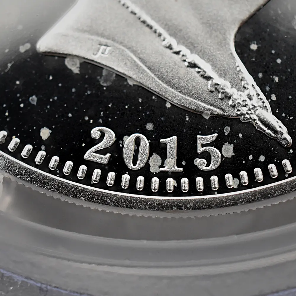 モダンコイン12：5613 トリスタンダクーニャ 2015 エリザベス2世 最長在位記念 クラウン銀貨 PCGS PR69DC