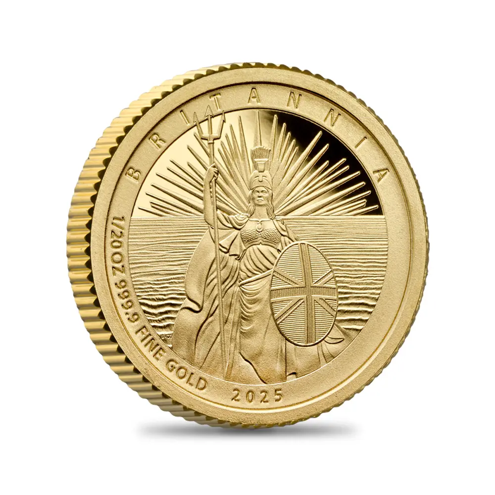 モダンコイン6：5604 2025 チャールズ3世 ブリタニア プルーフ金貨 3枚セット 未鑑定 箱付き【ご予約承り品】