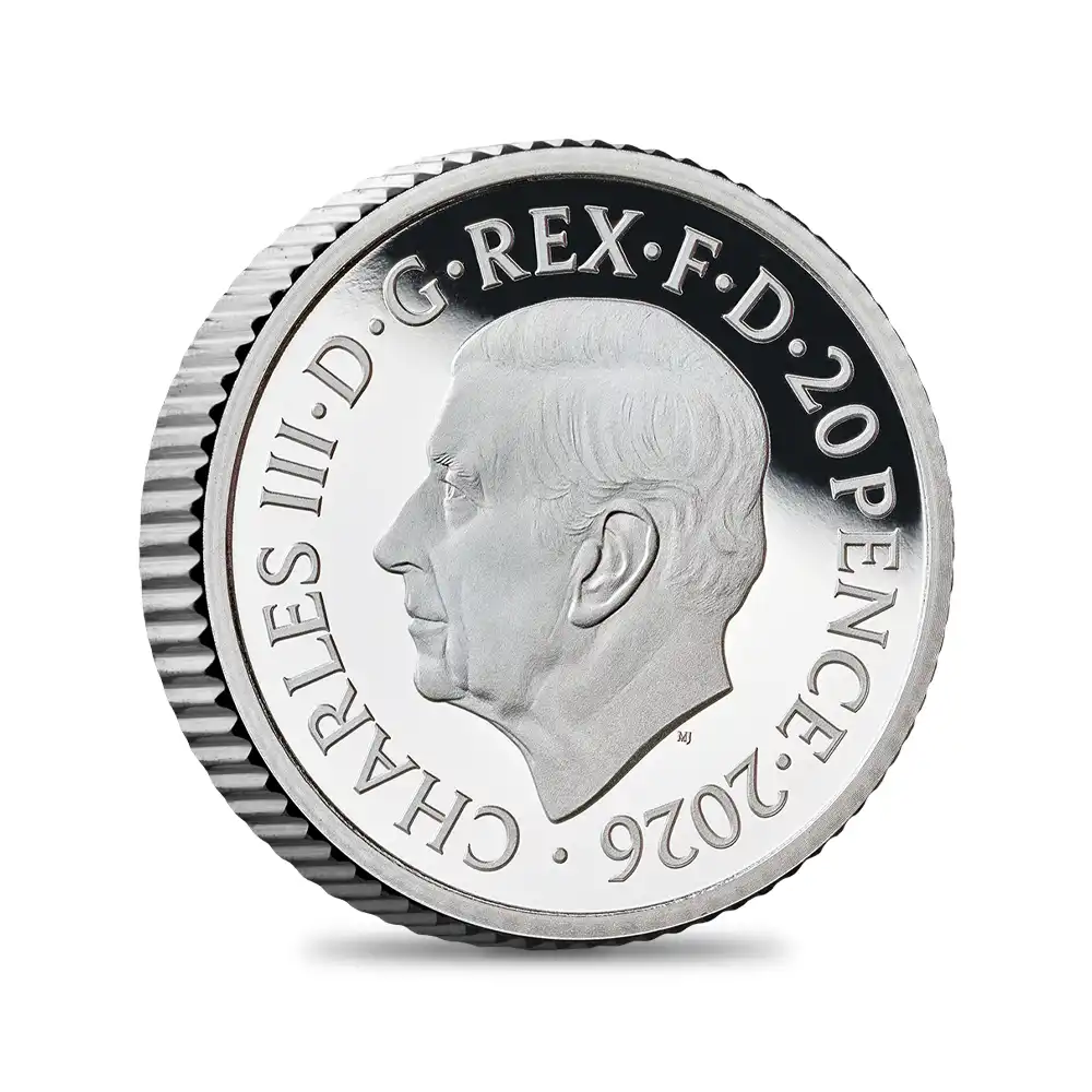 モダンコイン9：6934 イギリス 2026 チャールズ3世 ブリタニア プルーフ銀貨 6枚セット 未鑑定 箱付き【ご予約承り品】