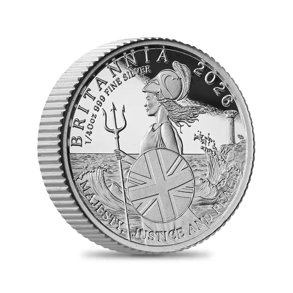 モダンコイン12：6934 イギリス 2026 チャールズ3世 ブリタニア プルーフ銀貨 6枚セット 未鑑定 箱付き【ご予約承り品】