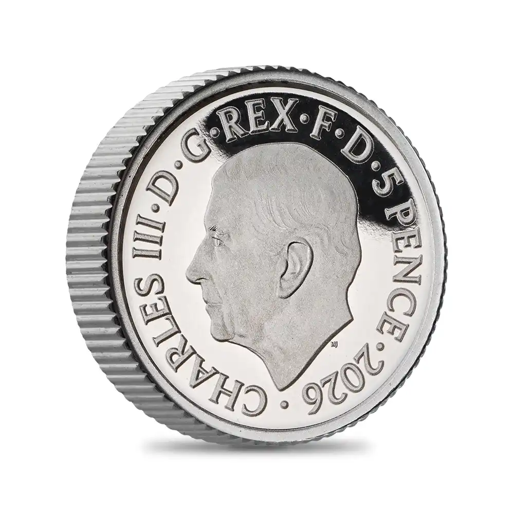 モダンコイン13：6934 イギリス 2026 チャールズ3世 ブリタニア プルーフ銀貨 6枚セット 未鑑定 箱付き【ご予約承り品】