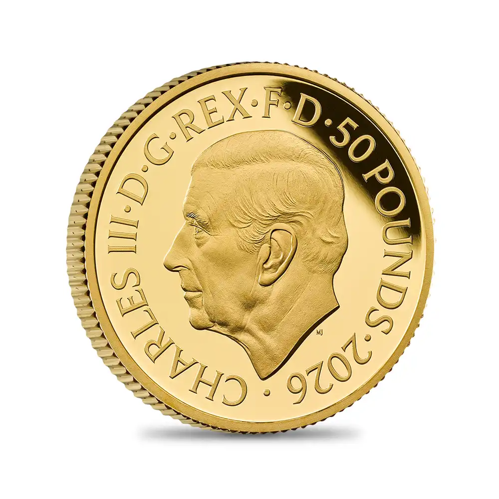 モダンコイン5：6937 イギリス 2026 チャールズ3世 ブリタニア プルーフ金貨 6枚セット 箱付き【ご予約承り品】