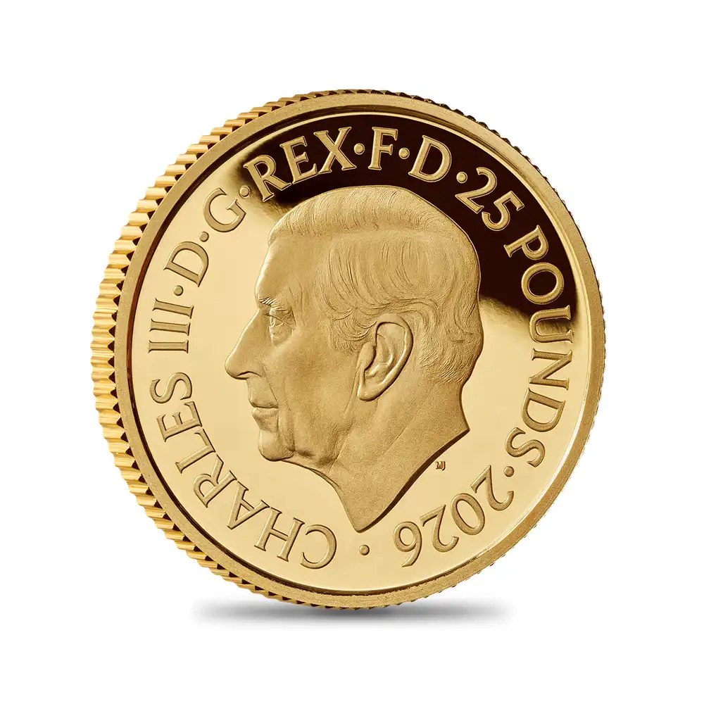 モダンコイン7：6937 イギリス 2026 チャールズ3世 ブリタニア プルーフ金貨 6枚セット 箱付き【ご予約承り品】